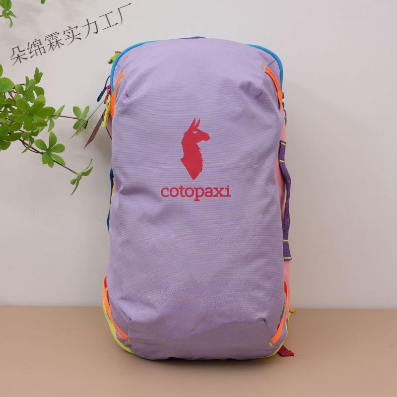 Laptop Bag Waterproof - Wodoodporny Plecak z Blokami Kolorów Męski