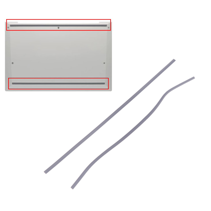 Laptop Accessories Diy - 1 szt. Gumowa listwa do laptopa