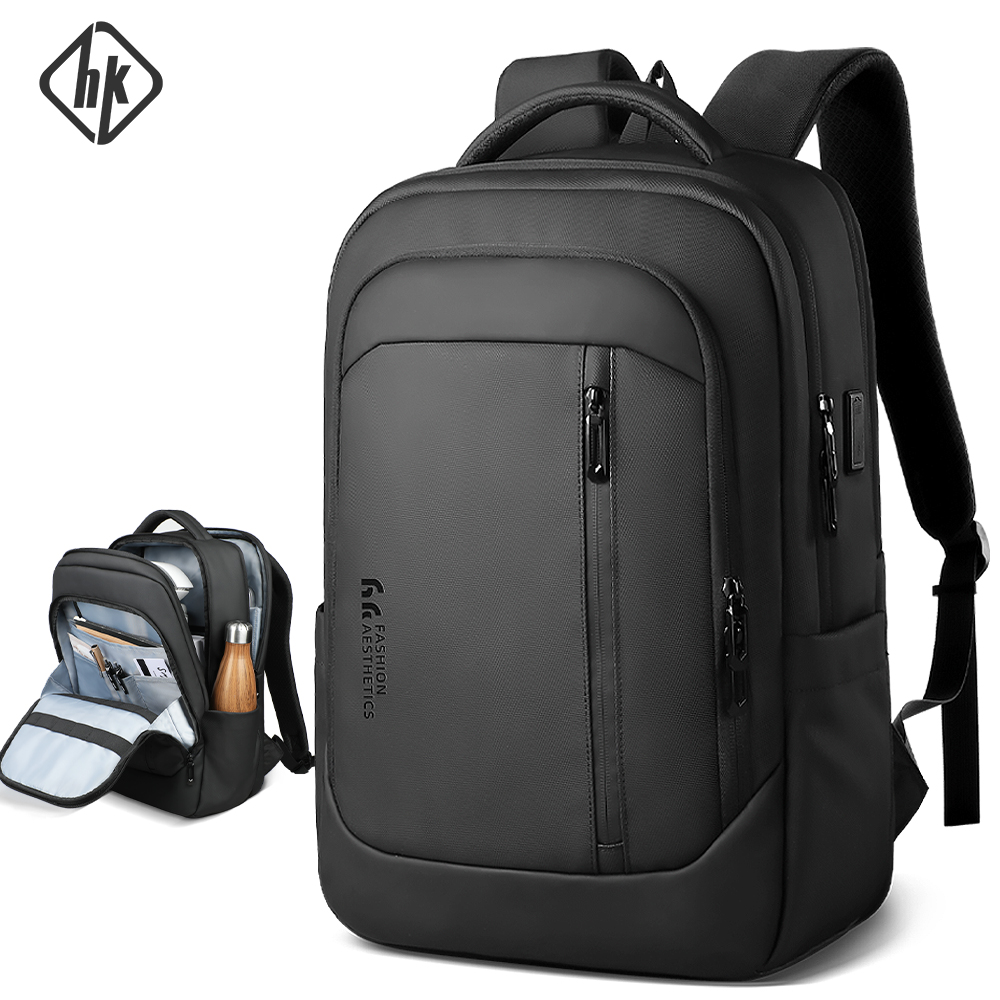 Laptop Bag Waterproof - HK Nowy Design Plecak Podróżny Męski