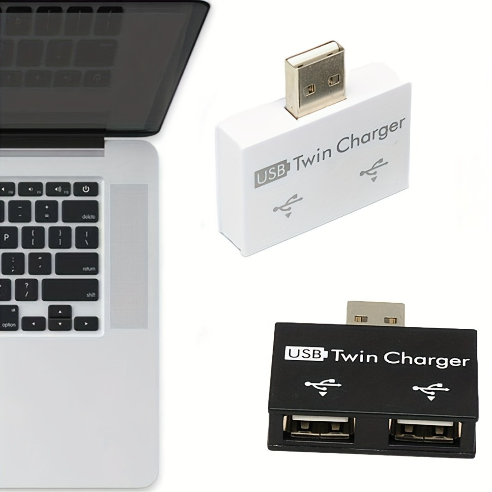 Laptop Accessories And Gadgets - Rozdzielacz USB2.0 1 męski na 2
