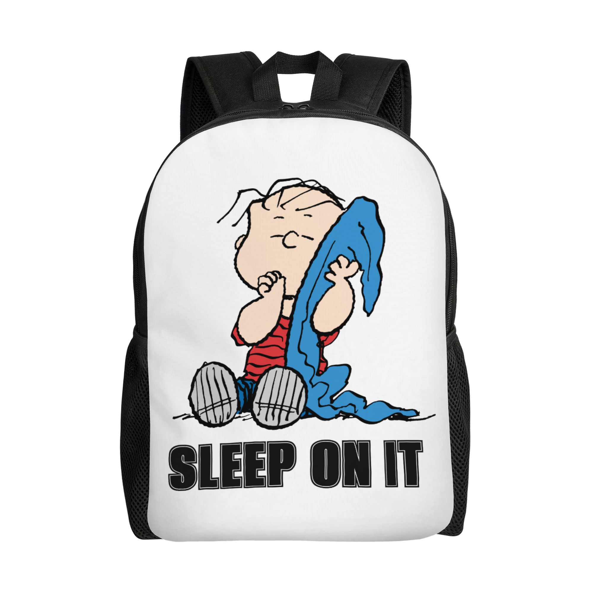 Laptop Accessories Gifts For Men - Plecak Snoopy Peanuts Linus dla mężczyzn