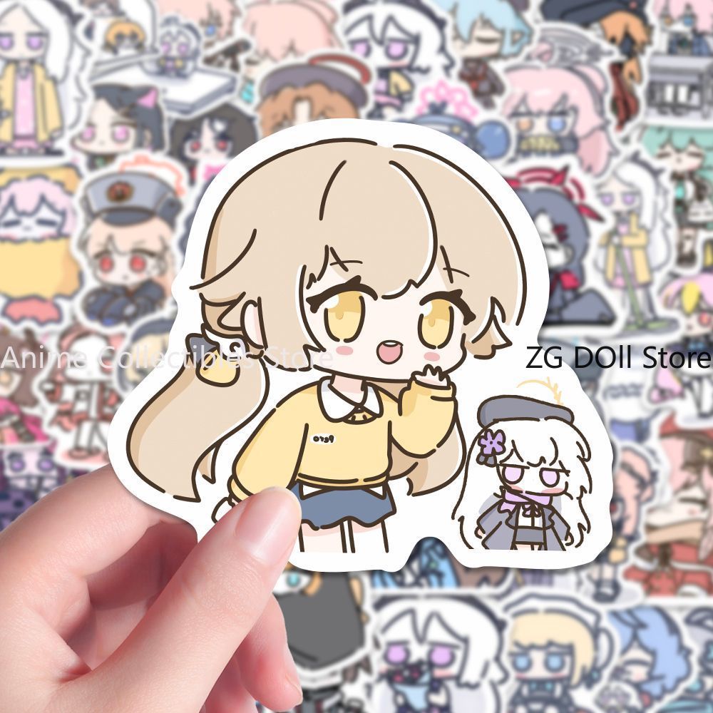 Laptop Accessories Diy - 80 szt. Naklejek Anime Blue Archive