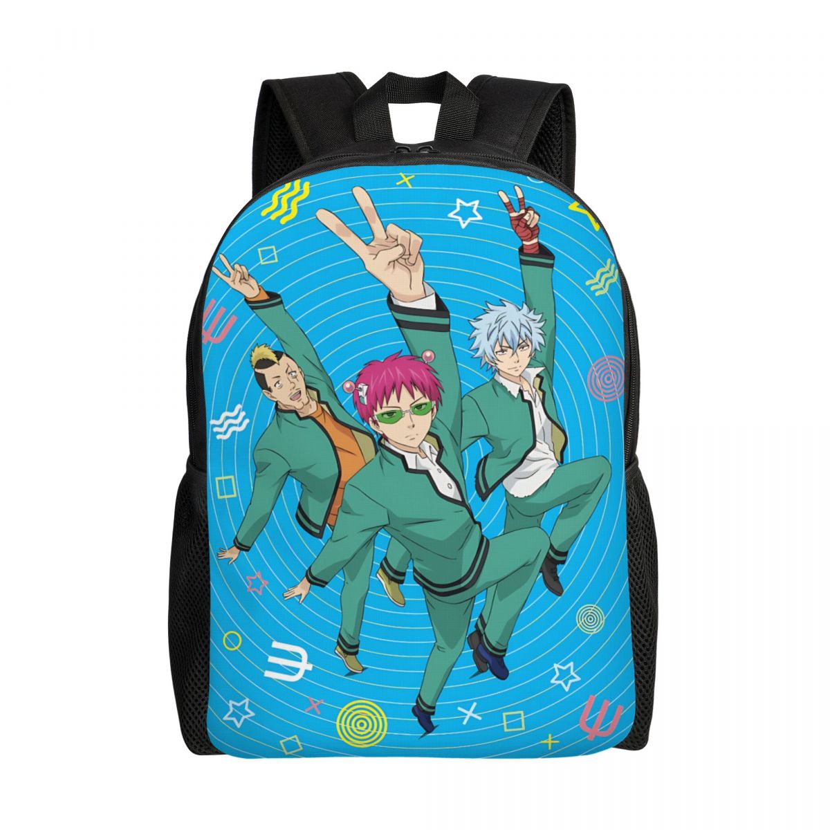 Laptop Accessories For College - Personalizowany plecak podróżny S-Saikies K Manga