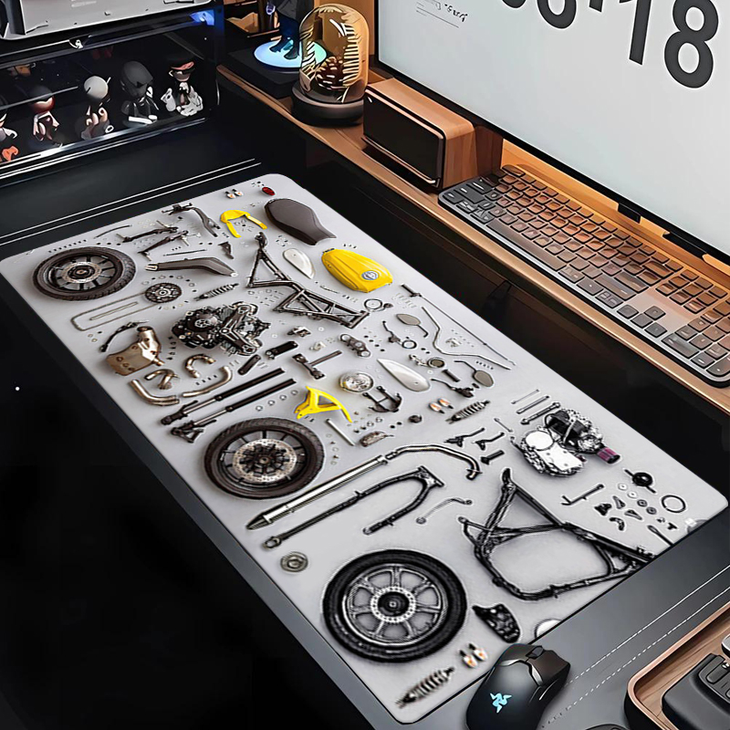 Keyboard Laptop Accessories - Diagram demontażu Gumowa podkładka pod mysz
