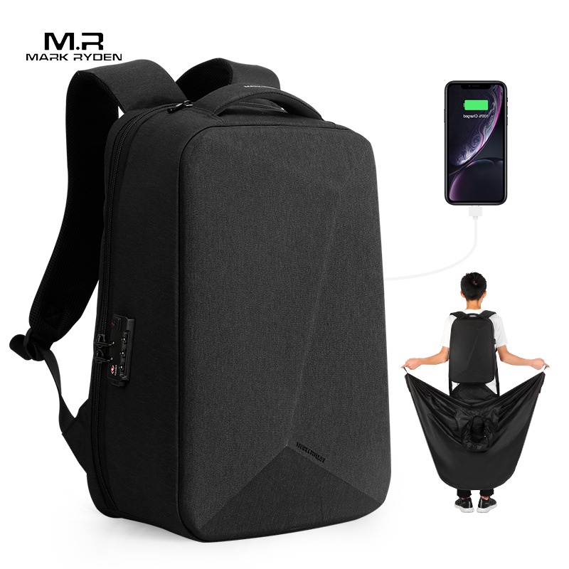 Laptop Bag Waterproof - Mark Ryden Męski Plecak Biznesowy Wielofunkcyjny