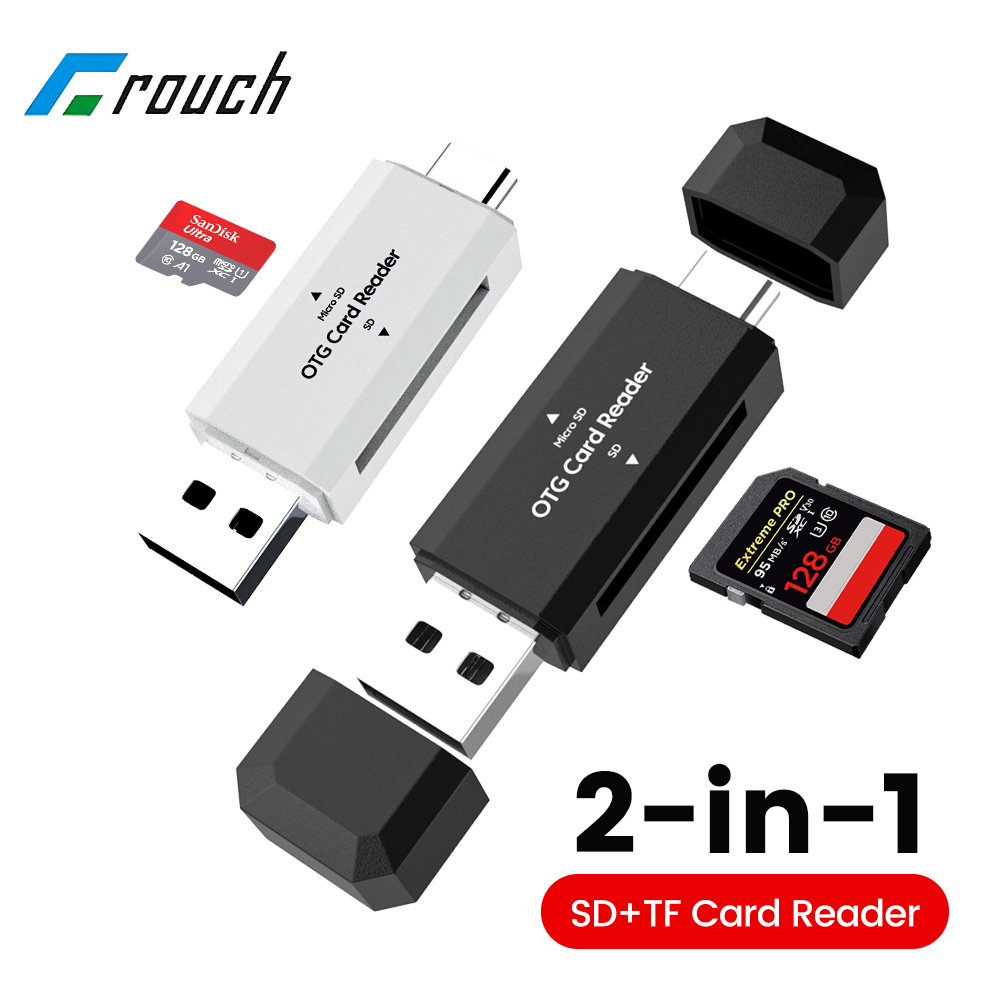 Laptop Accessories And Gadgets - Czytnik kart USB2.0 2 w 1