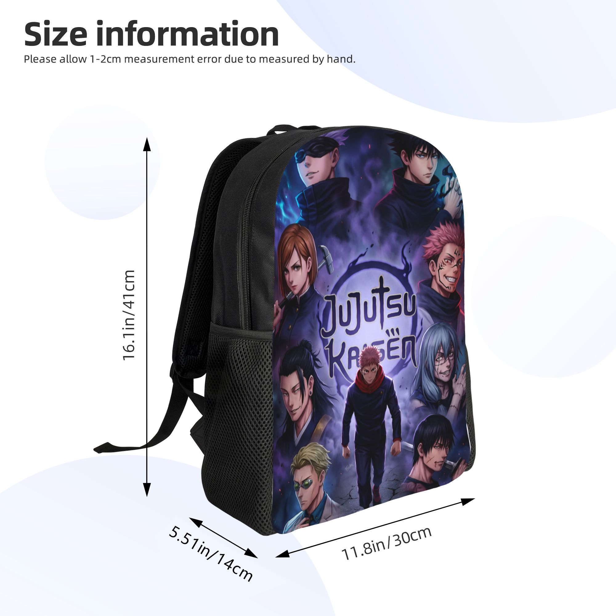 Plecak 3D z motywem J-Jujutsu  – Laptop Accessories For College recenzja i cena