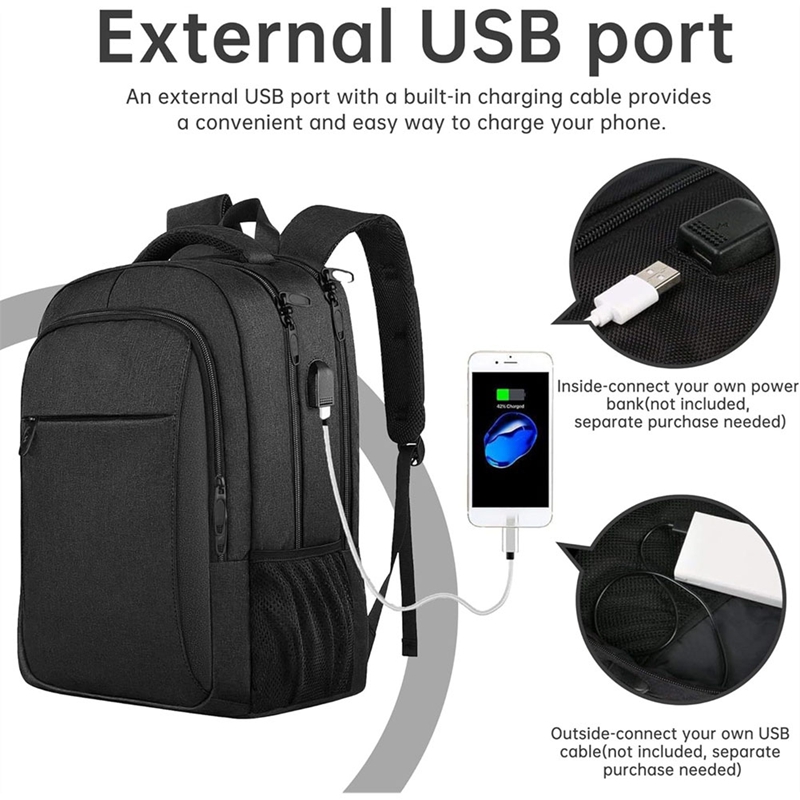 Duży plecak podróżny na laptop – Laptop Bag Waterproof recenzja i cena