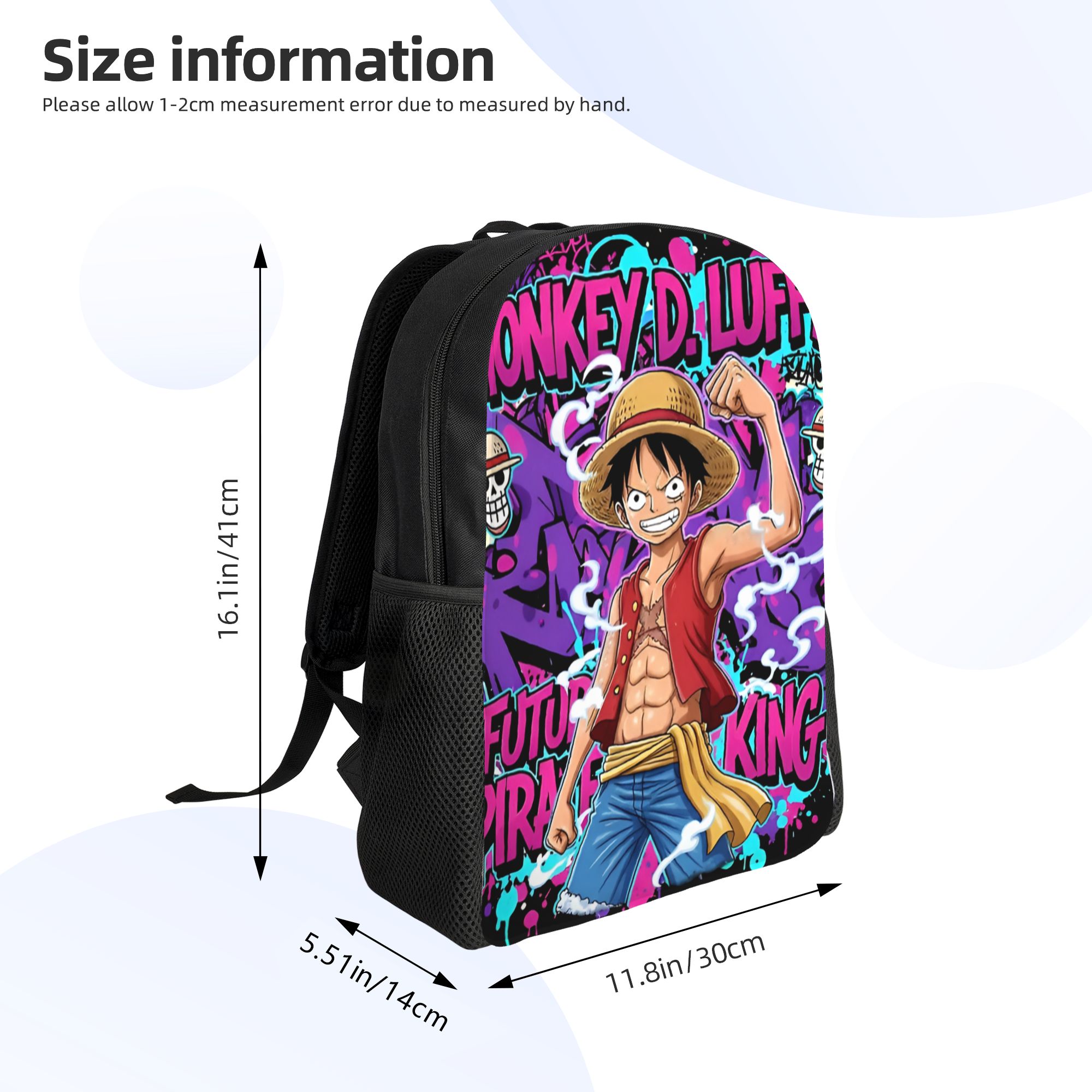 Plecak Podróżny One Piece Luff – Laptop Accessories For College recenzja i cena