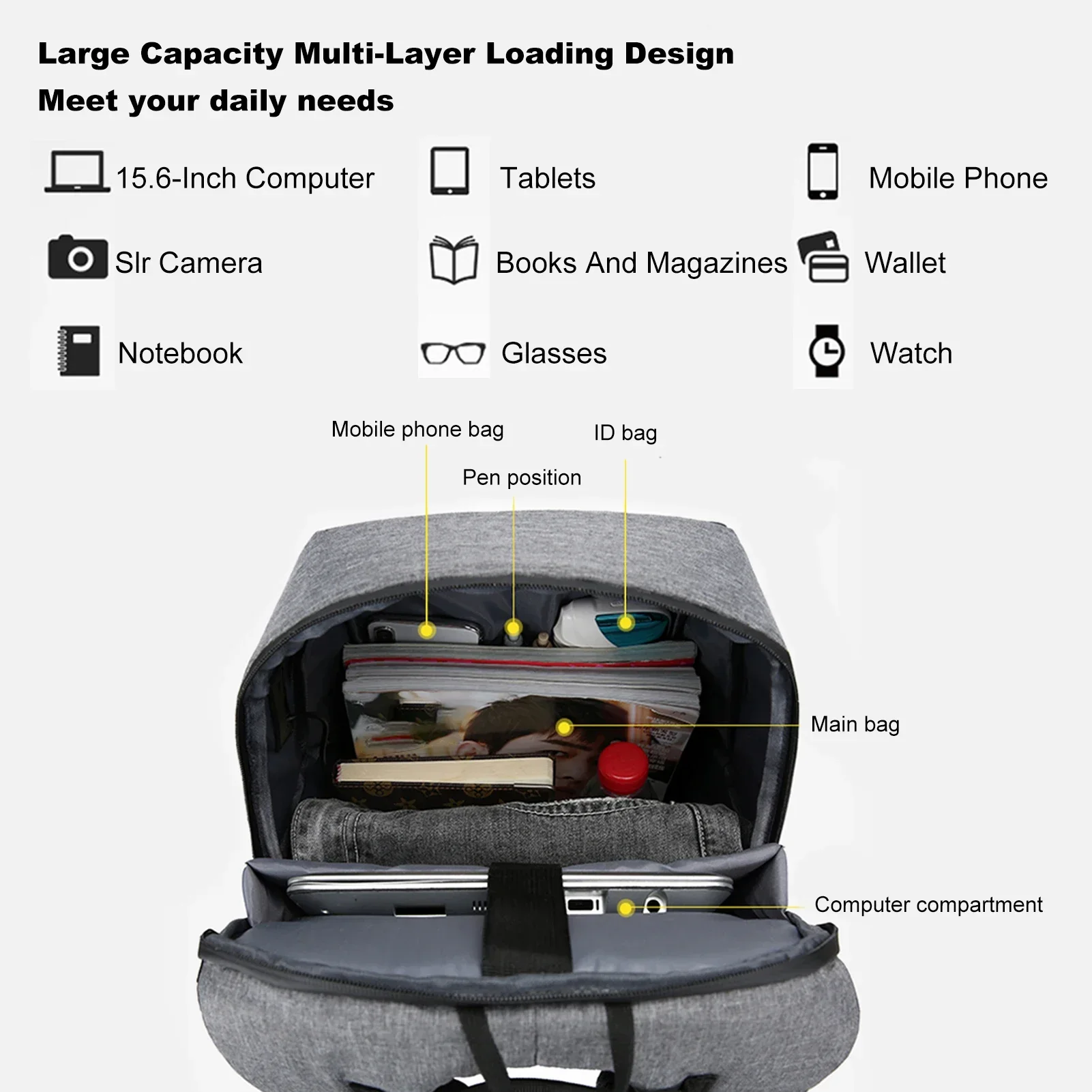 Plecak na laptopa 17 cali z po – Laptop Bag Waterproof recenzja i cena