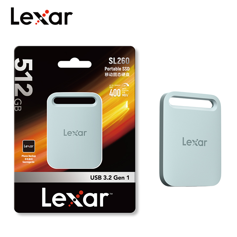 Przenośny dysk SSD Lexar SL260 – Laptop External Accessories recenzja i cena