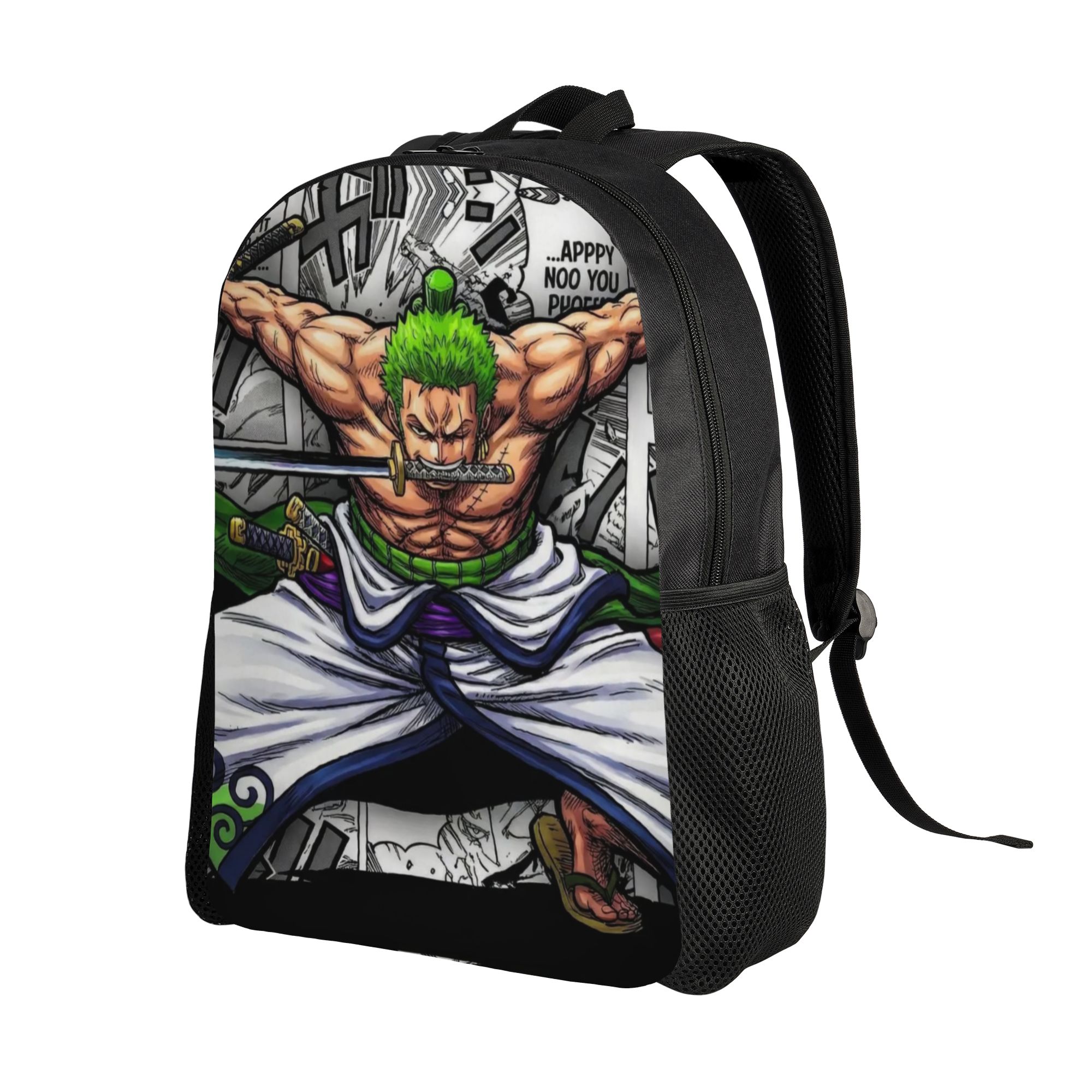 Plecak 3D z motywem Zoro z One – Laptop Accessories For College recenzja i cena