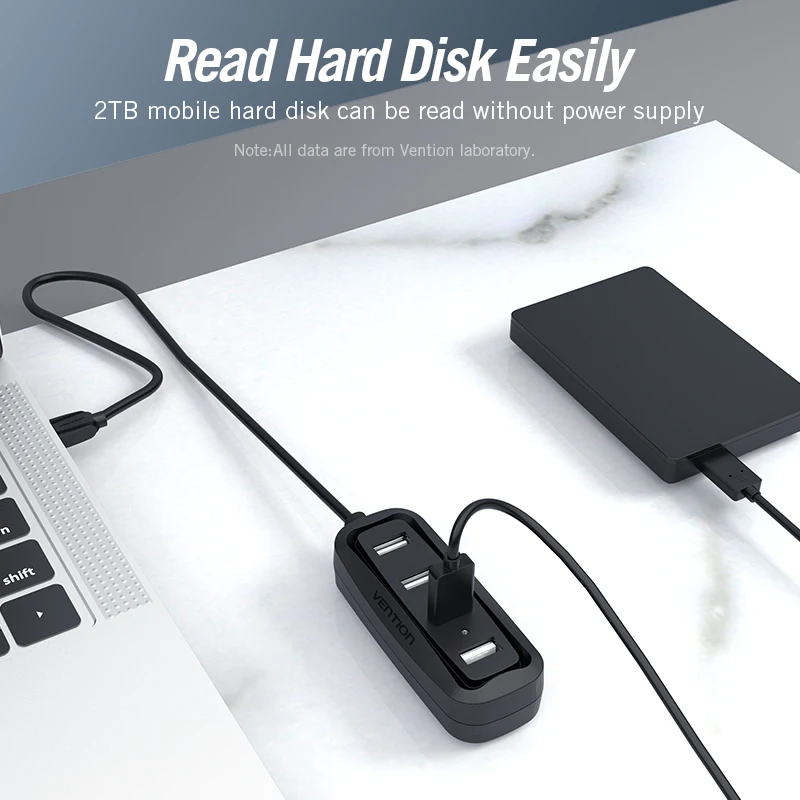 Vention USB 2.0 HUB 4-portowy  – Laptop Accessories And Gadgets recenzja i cena