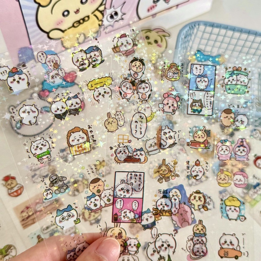 30 szt. Naklejek Chiikawa Lase – Laptop Accessories Diy recenzja i cena