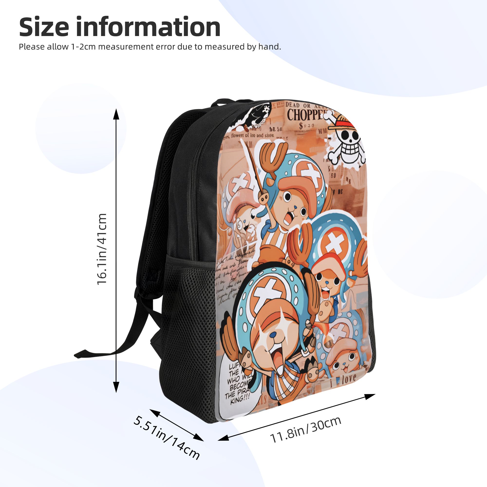 Plecak 3D z nadrukiem One Piec – Laptop Accessories For College recenzja i cena