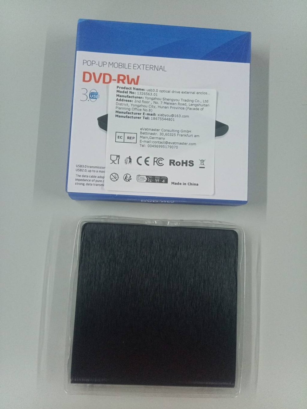 Zewnętrzna obudowa DVD USB 3.0 – Laptop Accessories And Gadgets recenzja i cena