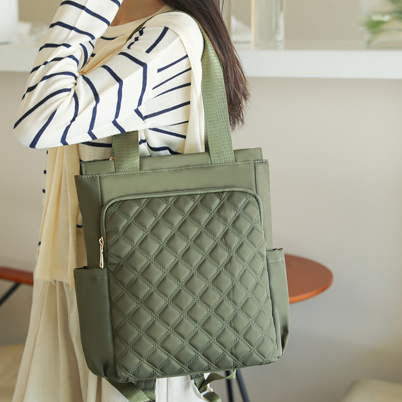 Modny plecak w kratę damski wo – Laptop Bag Waterproof recenzja i cena