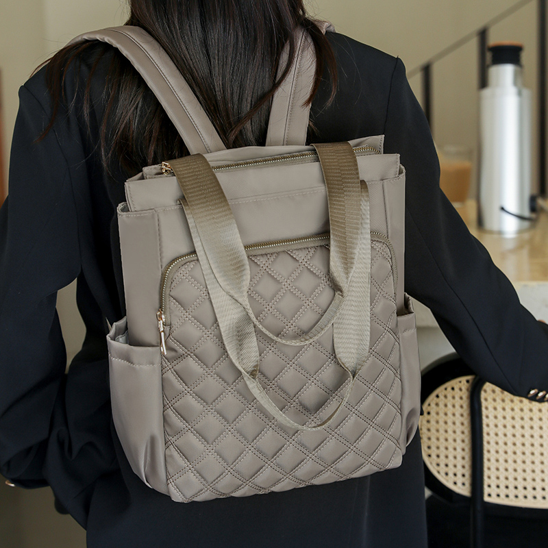 Modny plecak w kratę damski wo – Laptop Bag Waterproof recenzja i cena
