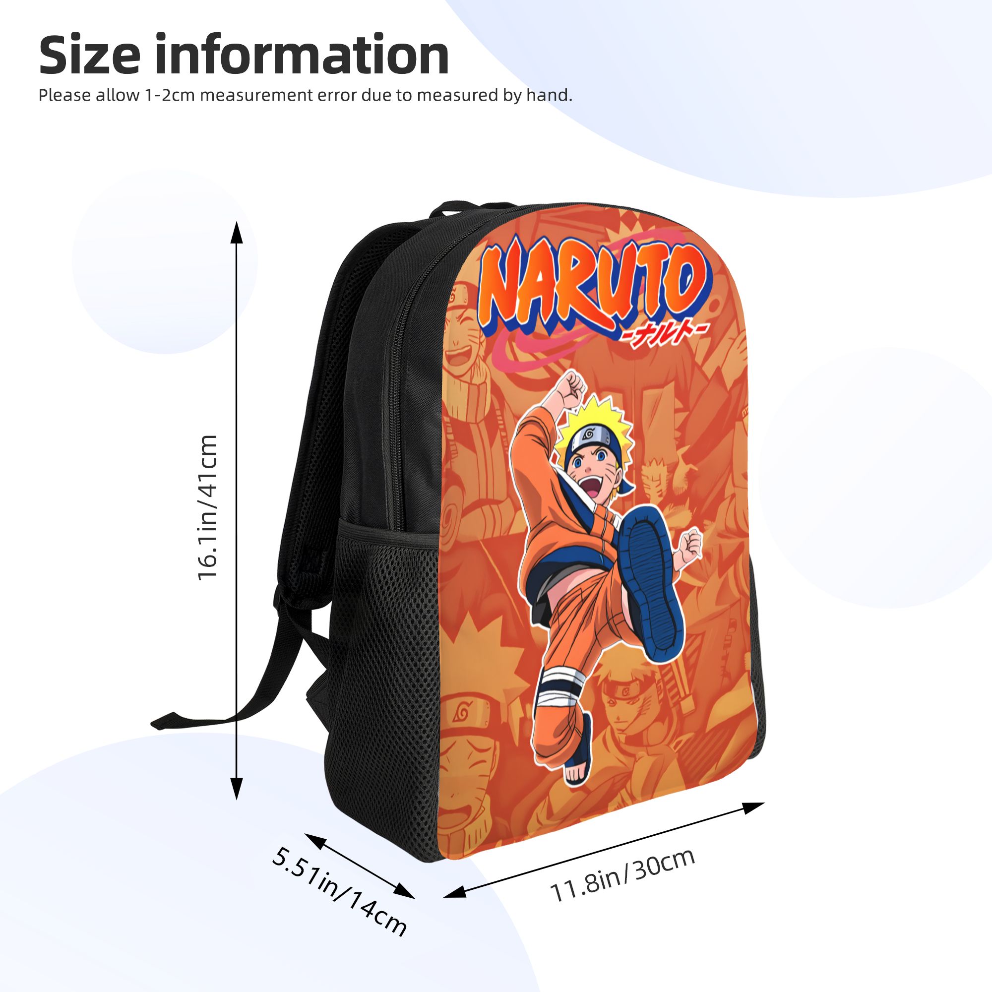 Plecak 3D z Naruto Uzumaki, w  – Laptop Accessories For College recenzja i cena