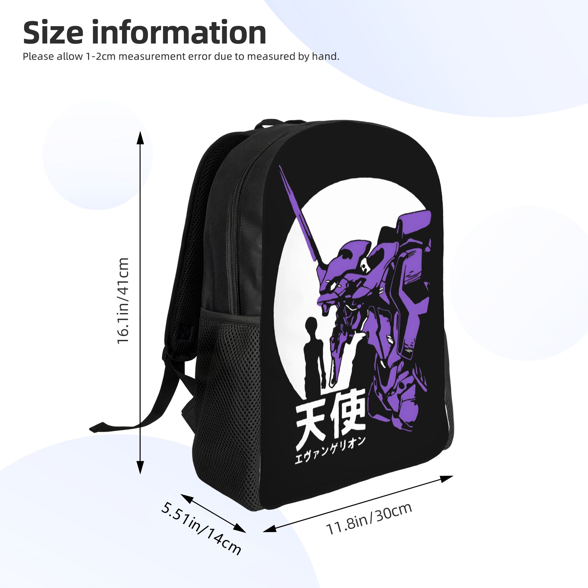 Plecak 3D E-Evangelions w styl – Laptop Accessories For College recenzja i cena