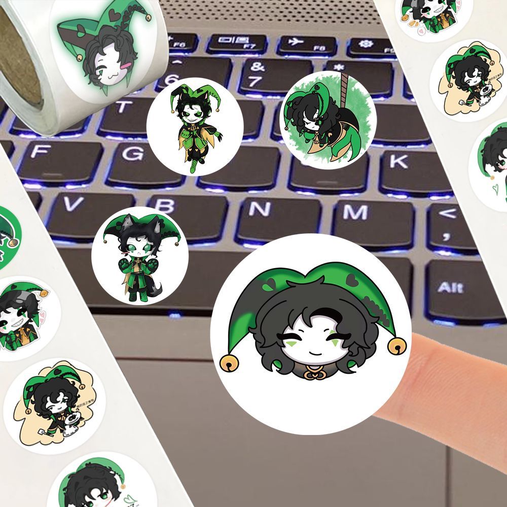 500 sztuk/rolka Anime The Frea – Laptop Accessories Diy recenzja i cena