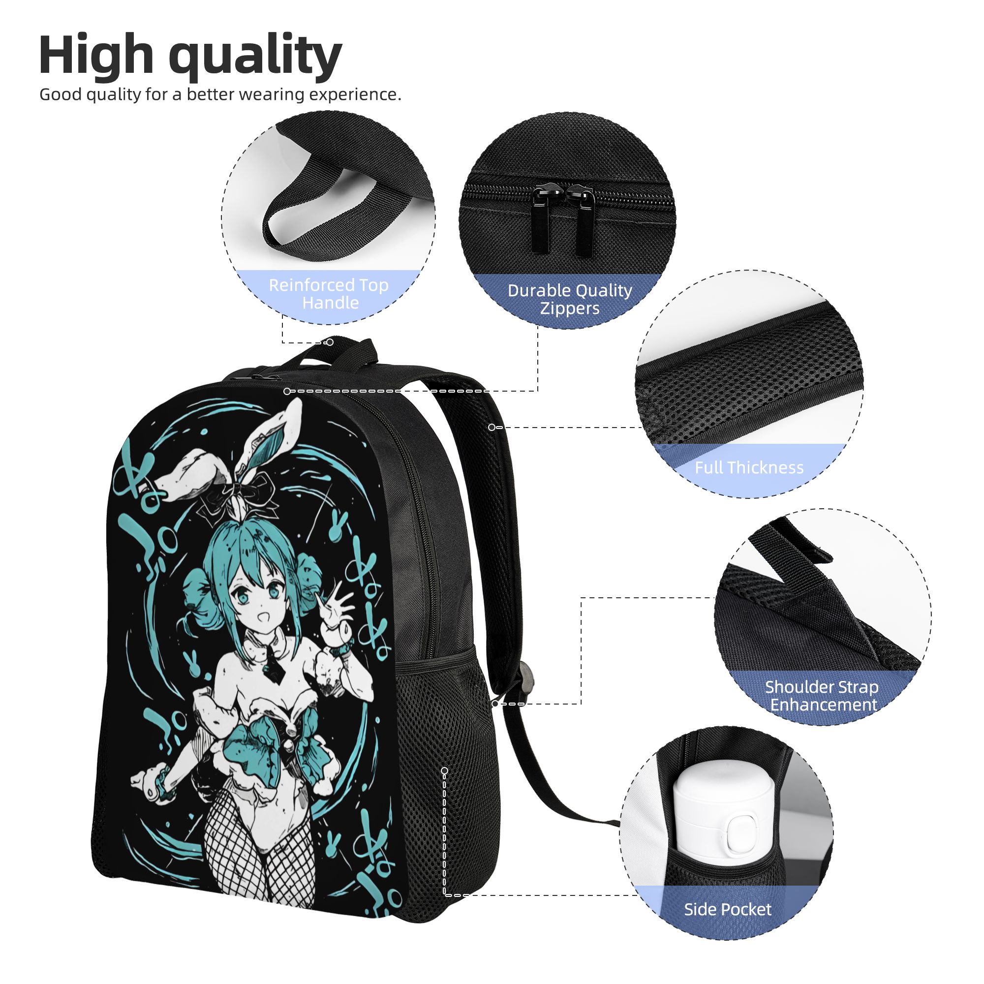 Uroczy plecak Hatsune Miku dla – Laptop Accessories Gifts For Men recenzja i cena