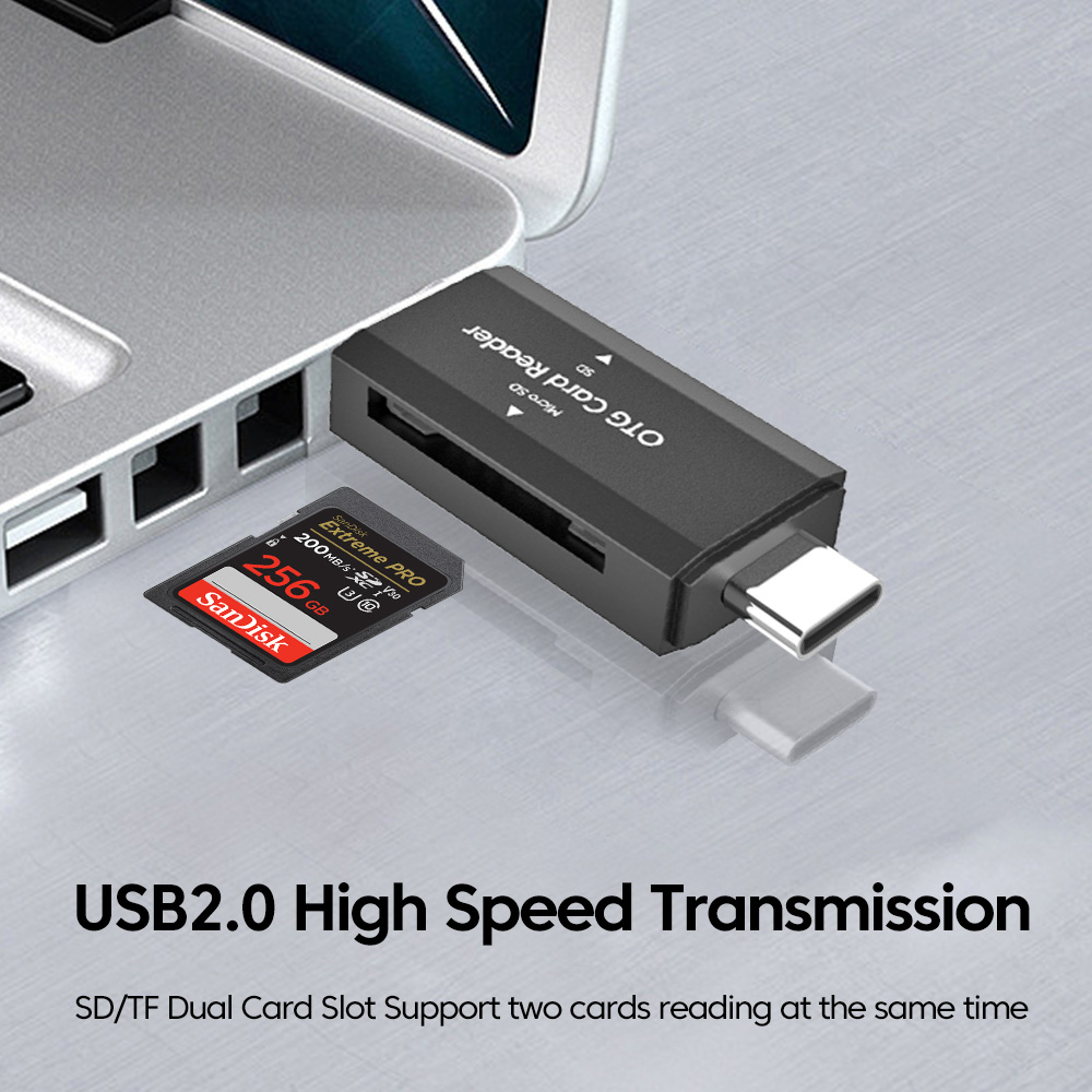 Czytnik kart USB2.0 2 w 1 Czyt – Laptop Accessories And Gadgets recenzja i cena