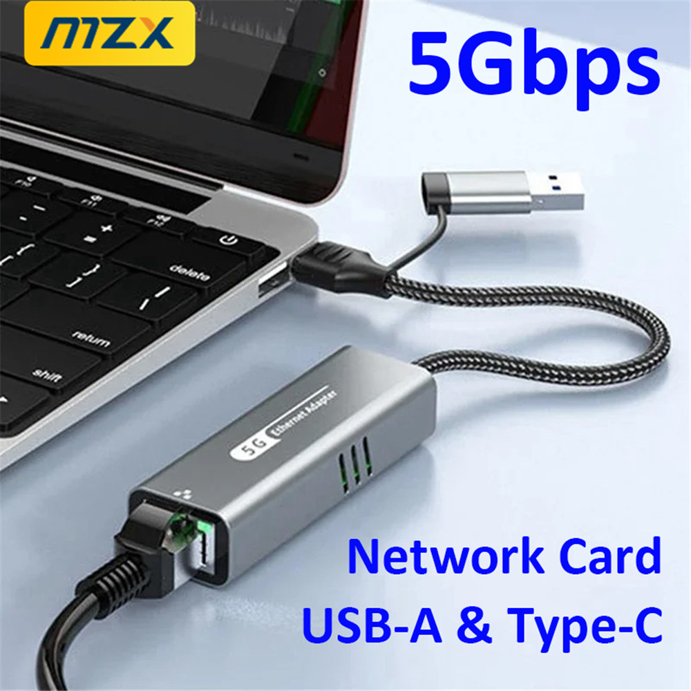 Karta sieciowa MZX 5000Mbps 5G – Laptop Accessories And Gadgets recenzja i cena